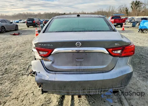 2018 Nissan Maxima 3.5S z USA, uszkodzony, nr VIN 1N4AA6AP4JC387996